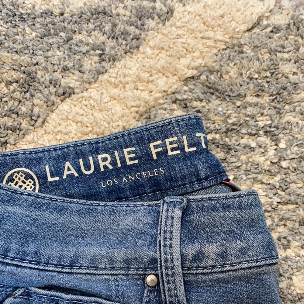 Laurie Felt Silky Denim Center Seam Ankle Skinny - Picture 5 of 10